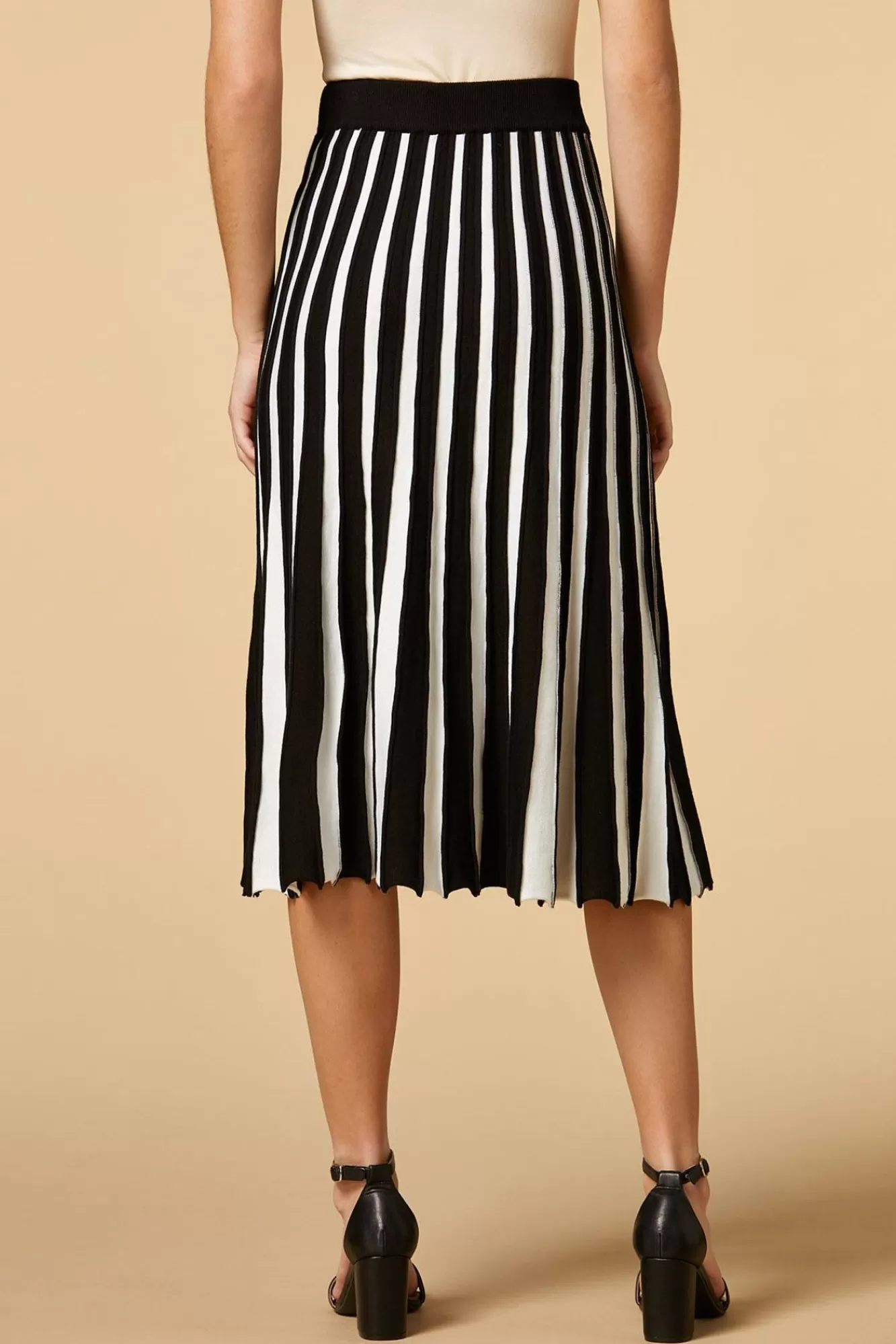 Women Versona Piano Woman Midi Skirt