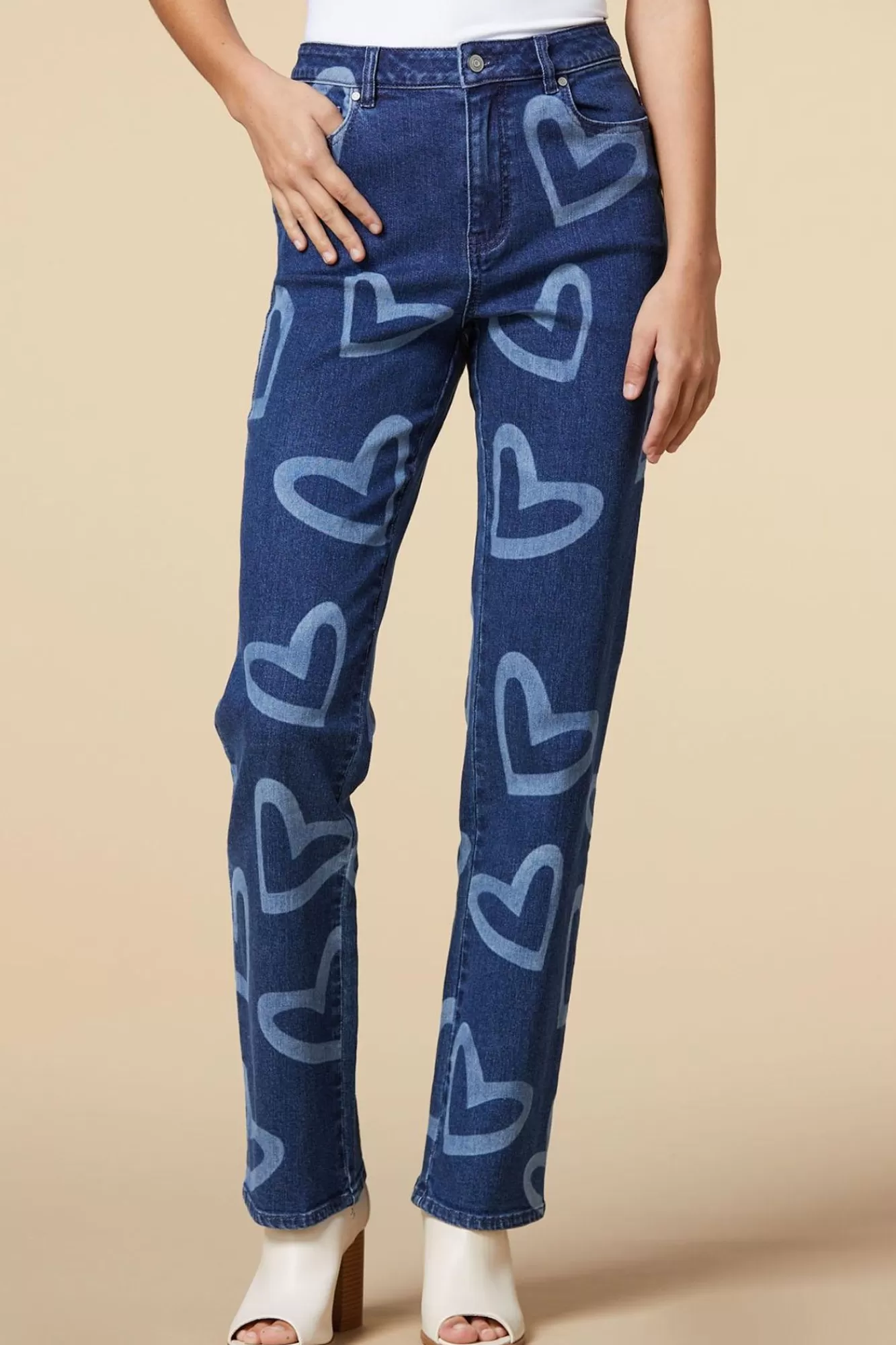 Women Versona Piece Of My Heart Jeans