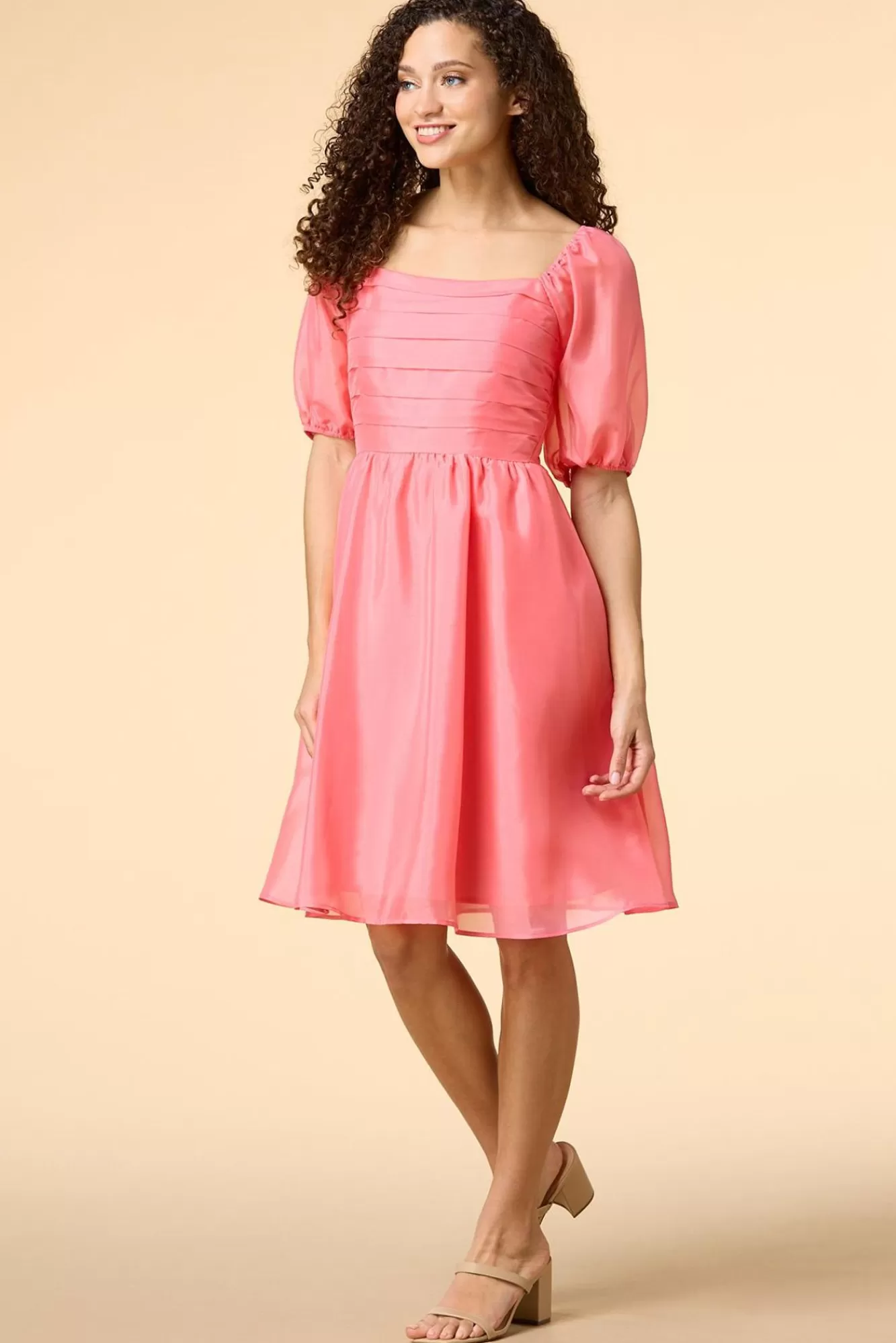 Women Versona Pink Grapefruit Dress