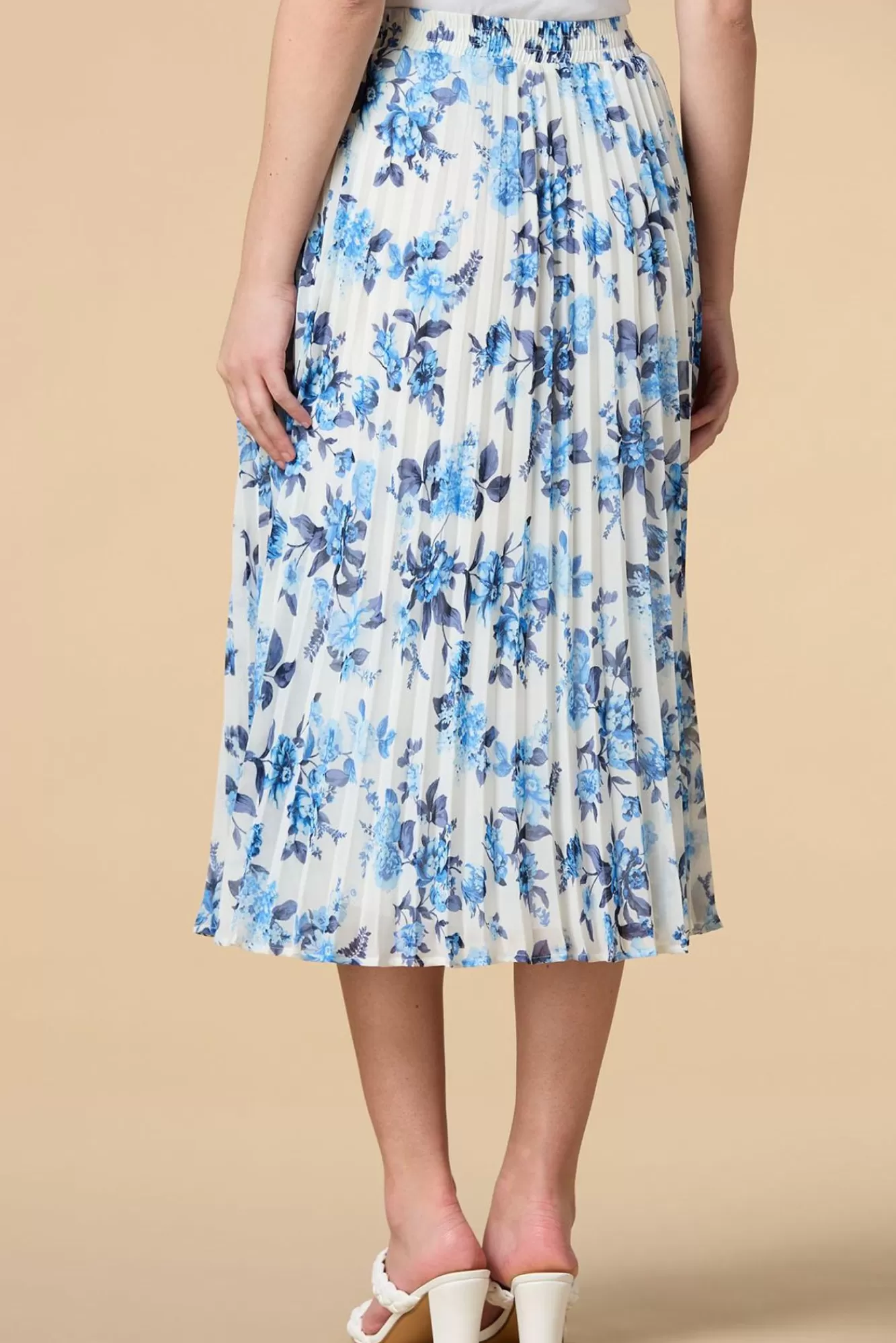 Women Versona Pleat The Heat Midi Skirt