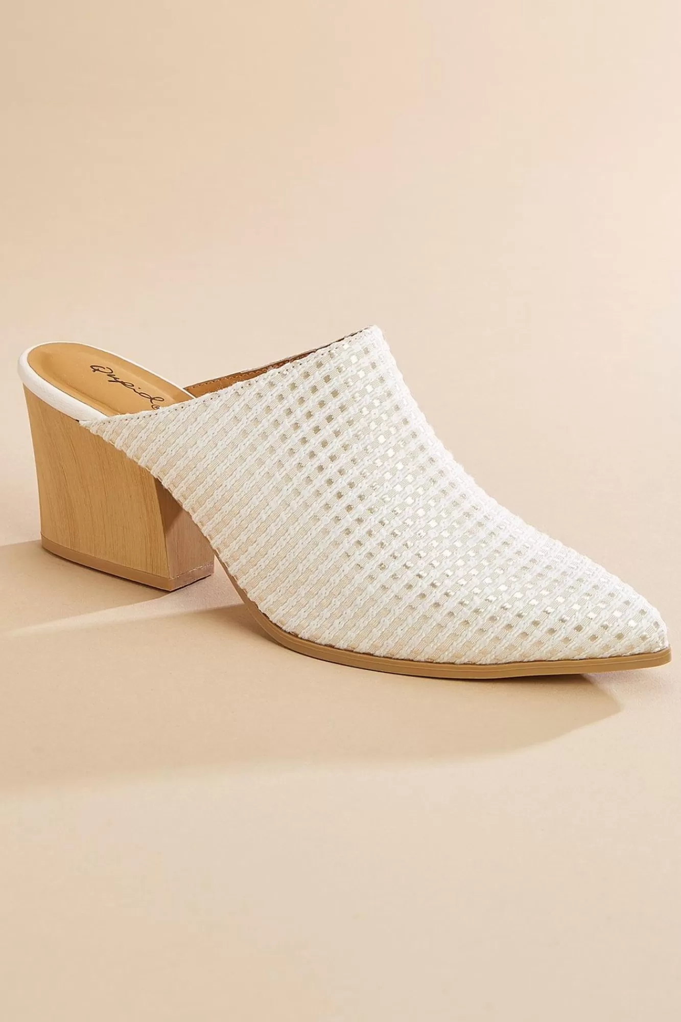 Women Versona Raffia Mule Booties