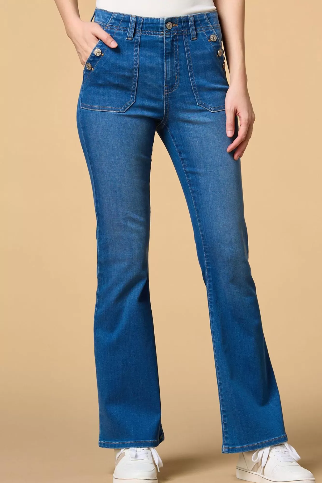 Women Versona Reset Button Jeans