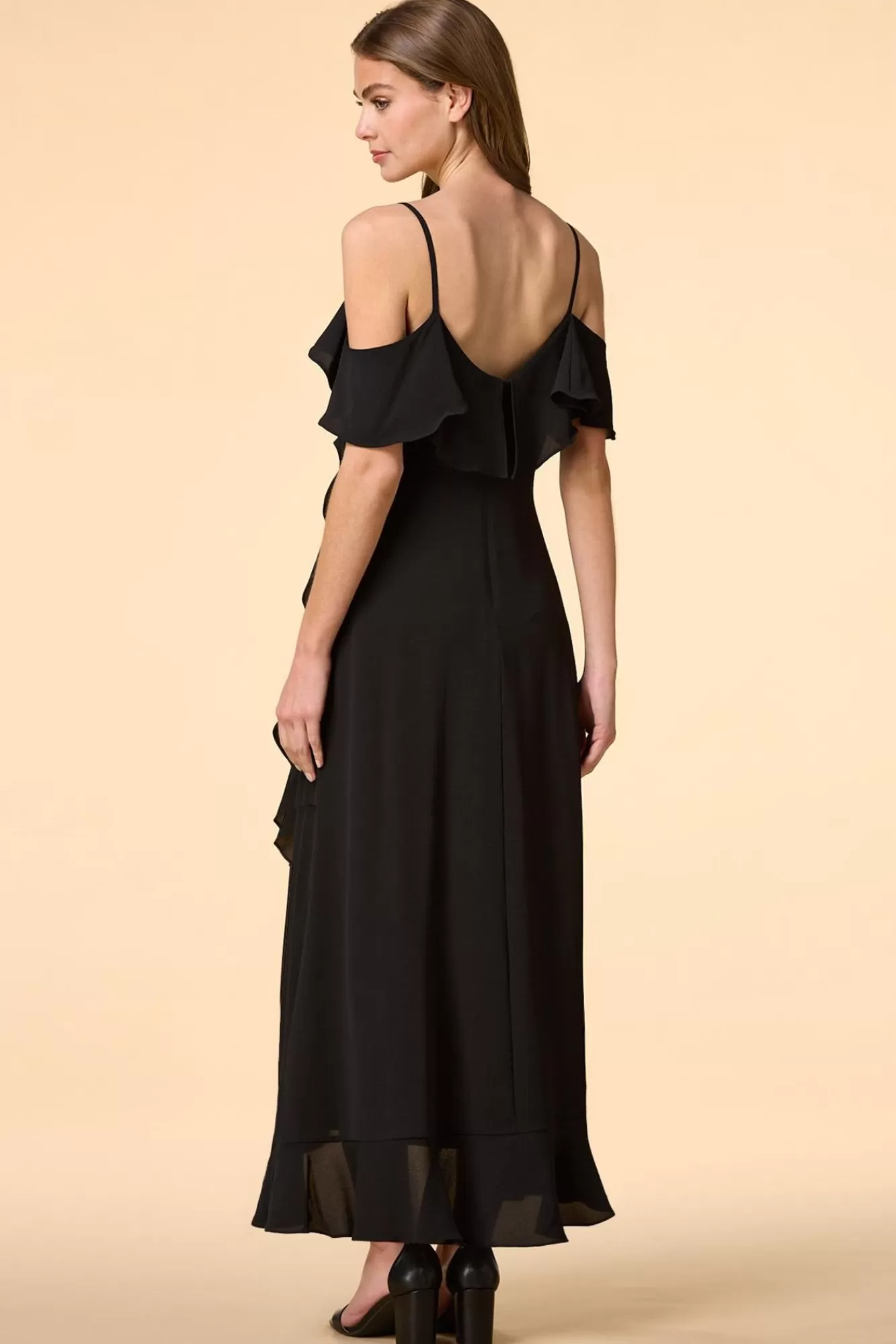 Women Versona Ruffle Rouser Maxi Dress