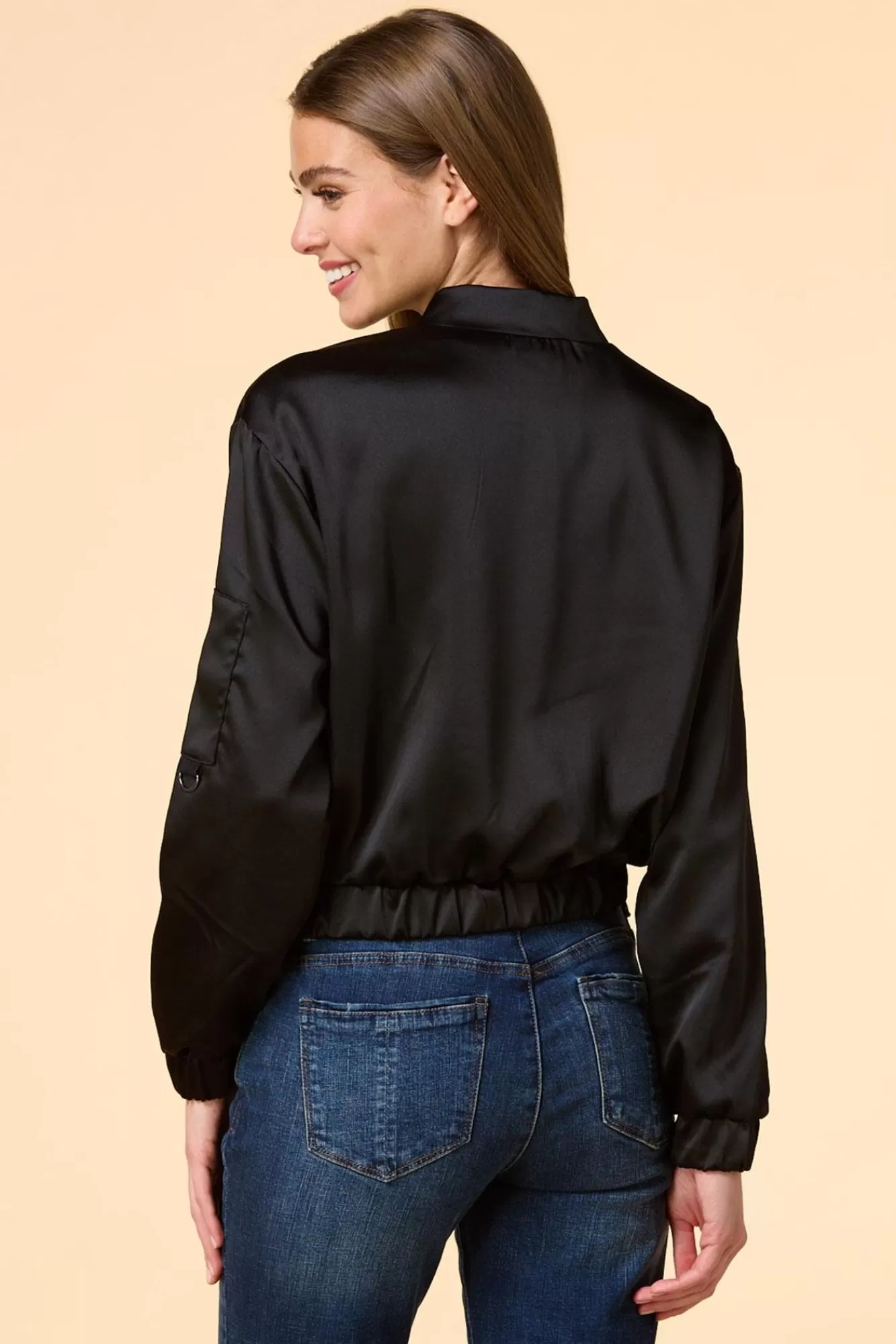 Women Versona Run For Cover Bomber Jacket