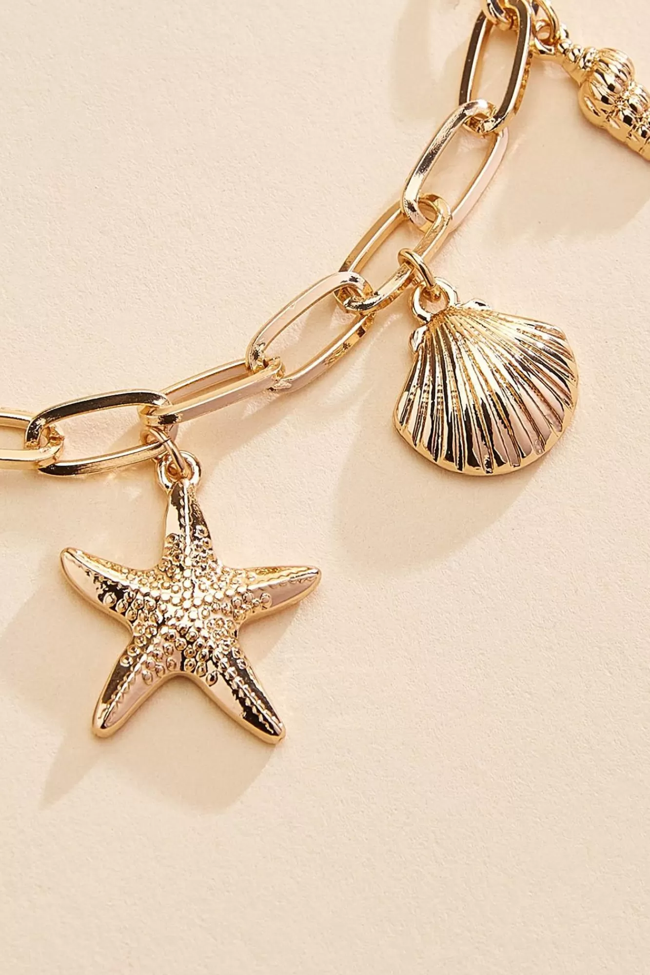 Women Versona Seashell Charm Anklet