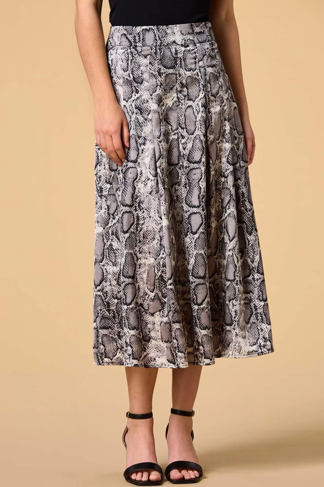 Women Versona Serpentine Fine Midi Skirt