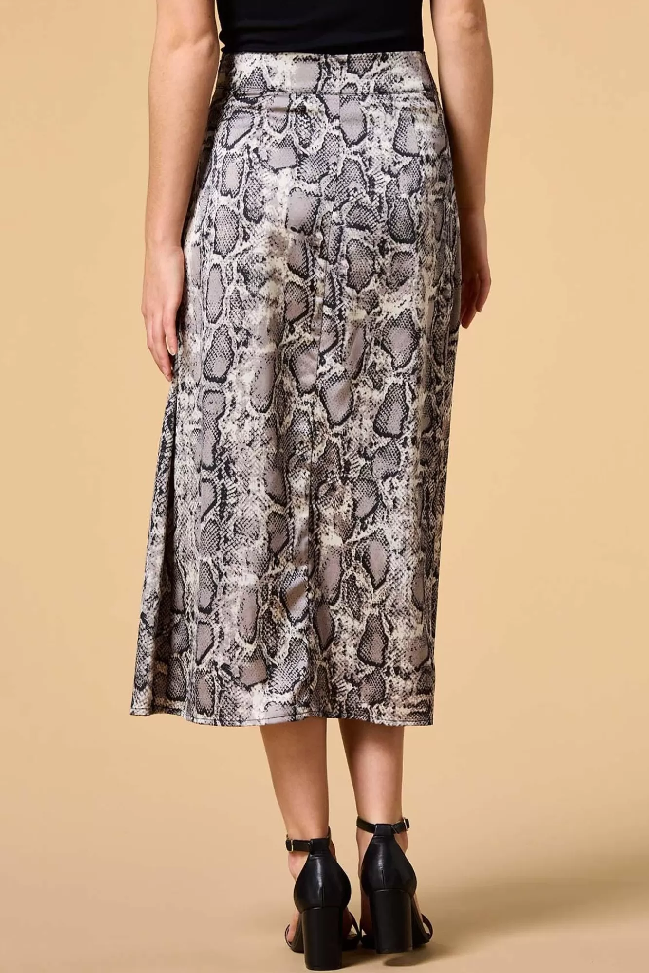 Women Versona Serpentine Fine Midi Skirt