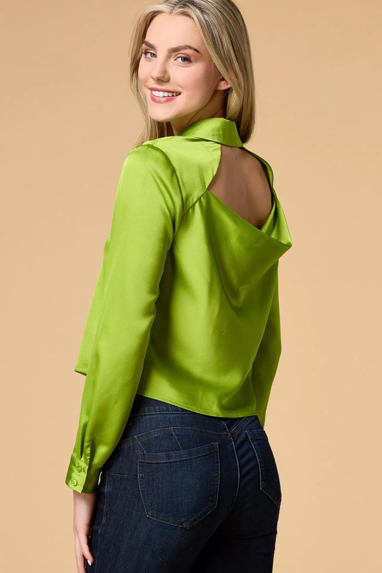 Women Versona Spring Greening Top