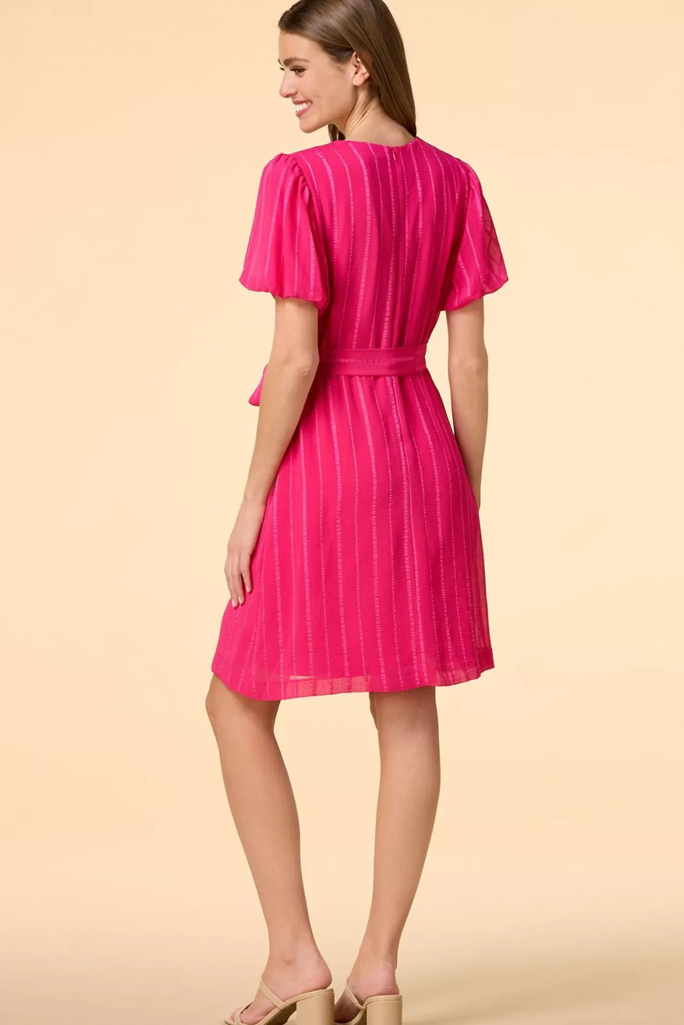 Women Versona Strawberry Champagne Dress