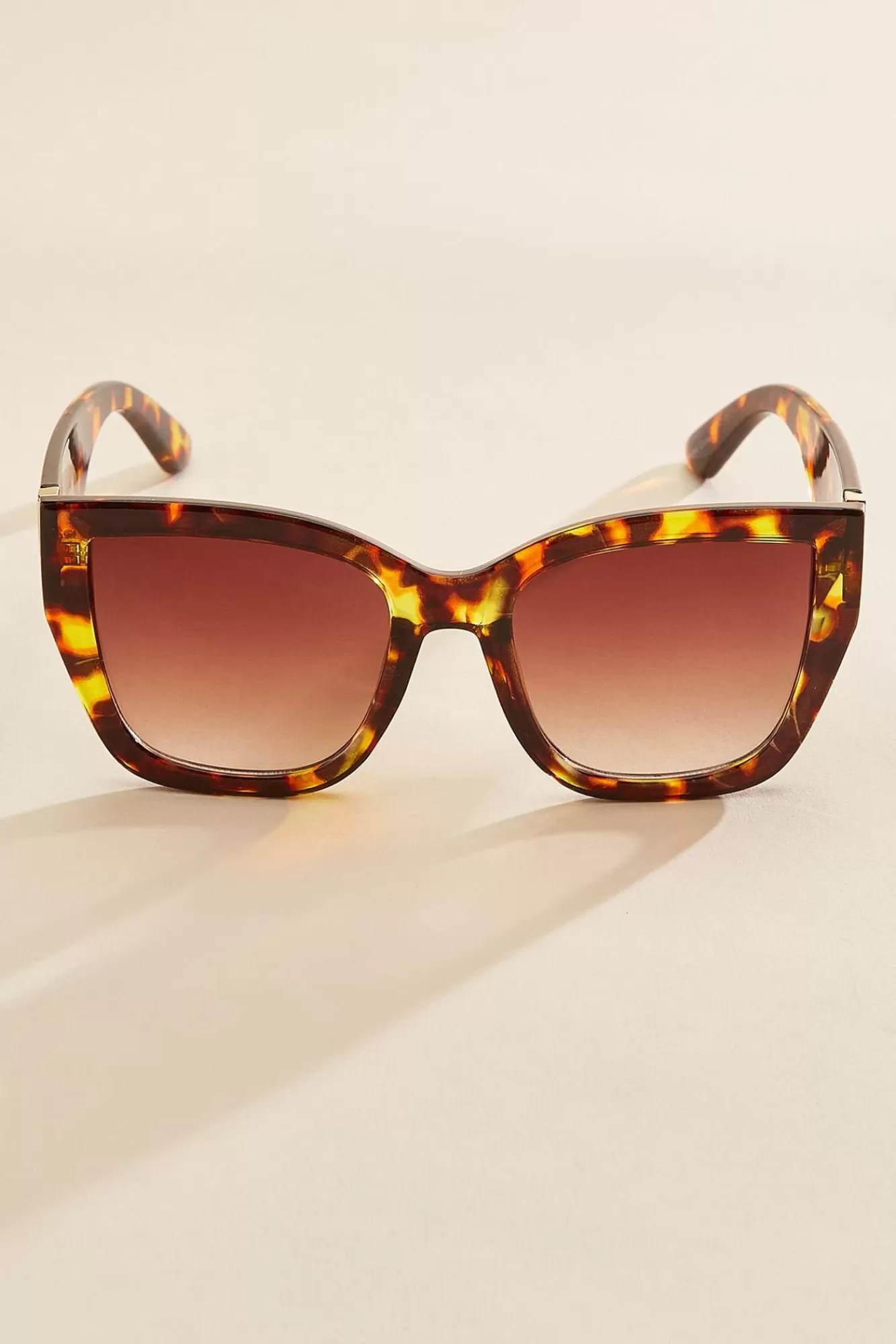 Women Versona Thick Tortoise Sunglasses