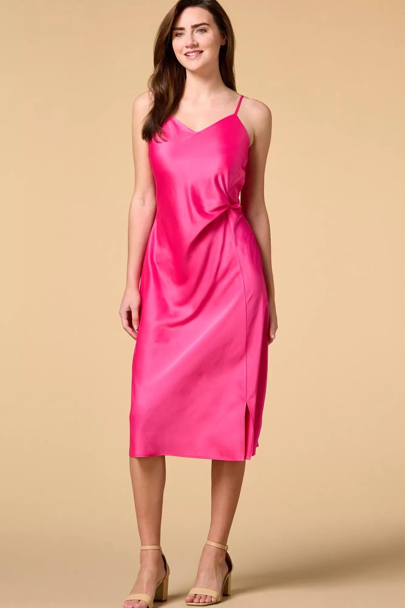 Women Versona Tickled Pink Midi Dress