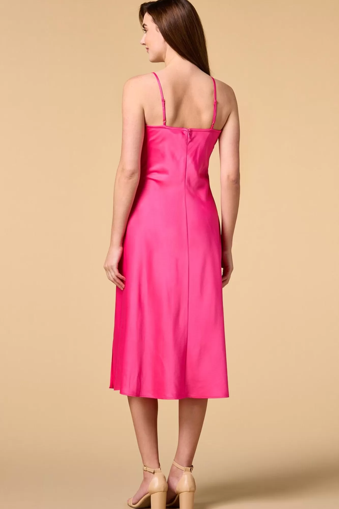 Women Versona Tickled Pink Midi Dress