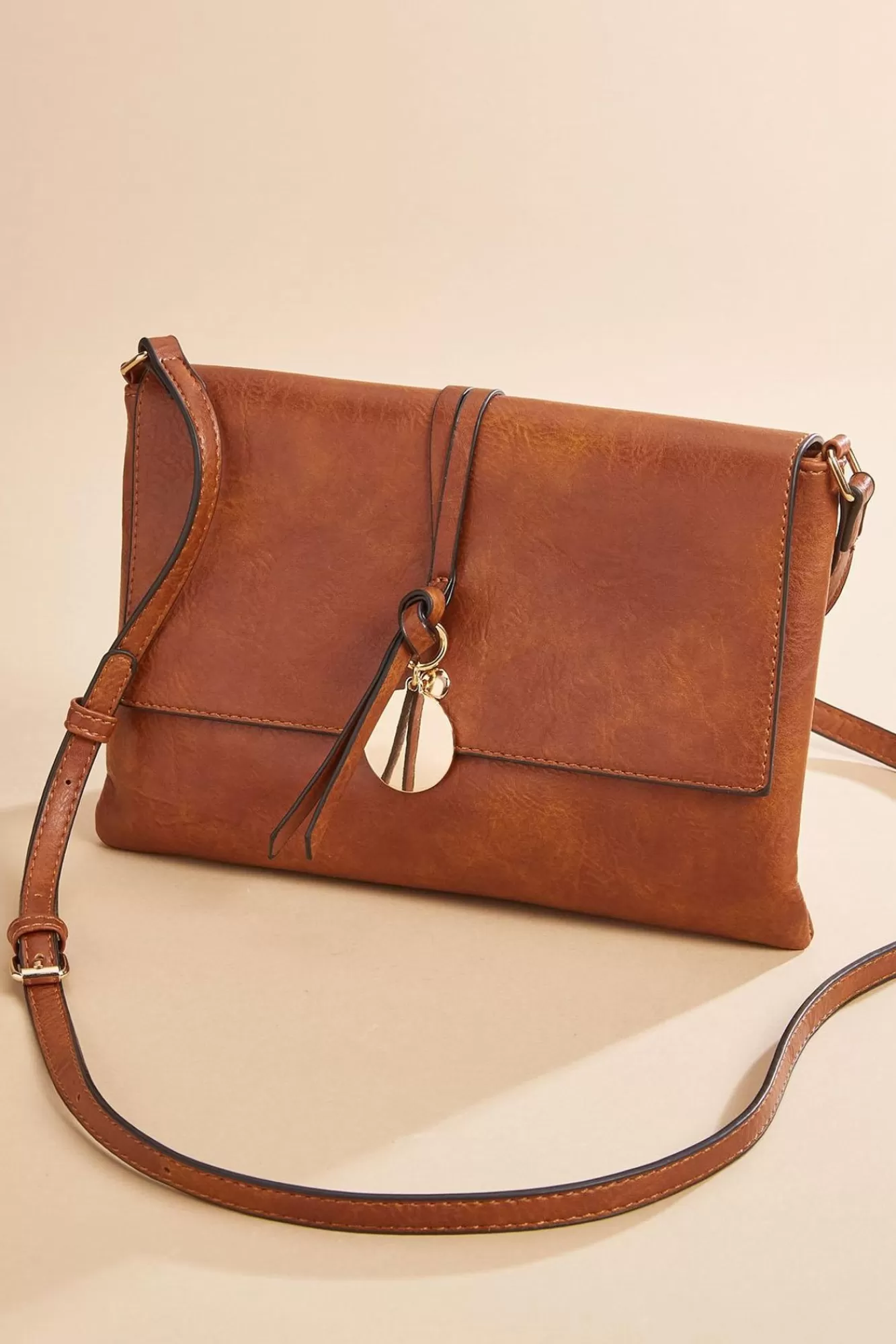 Women Versona Touch Of Gold Crossbody