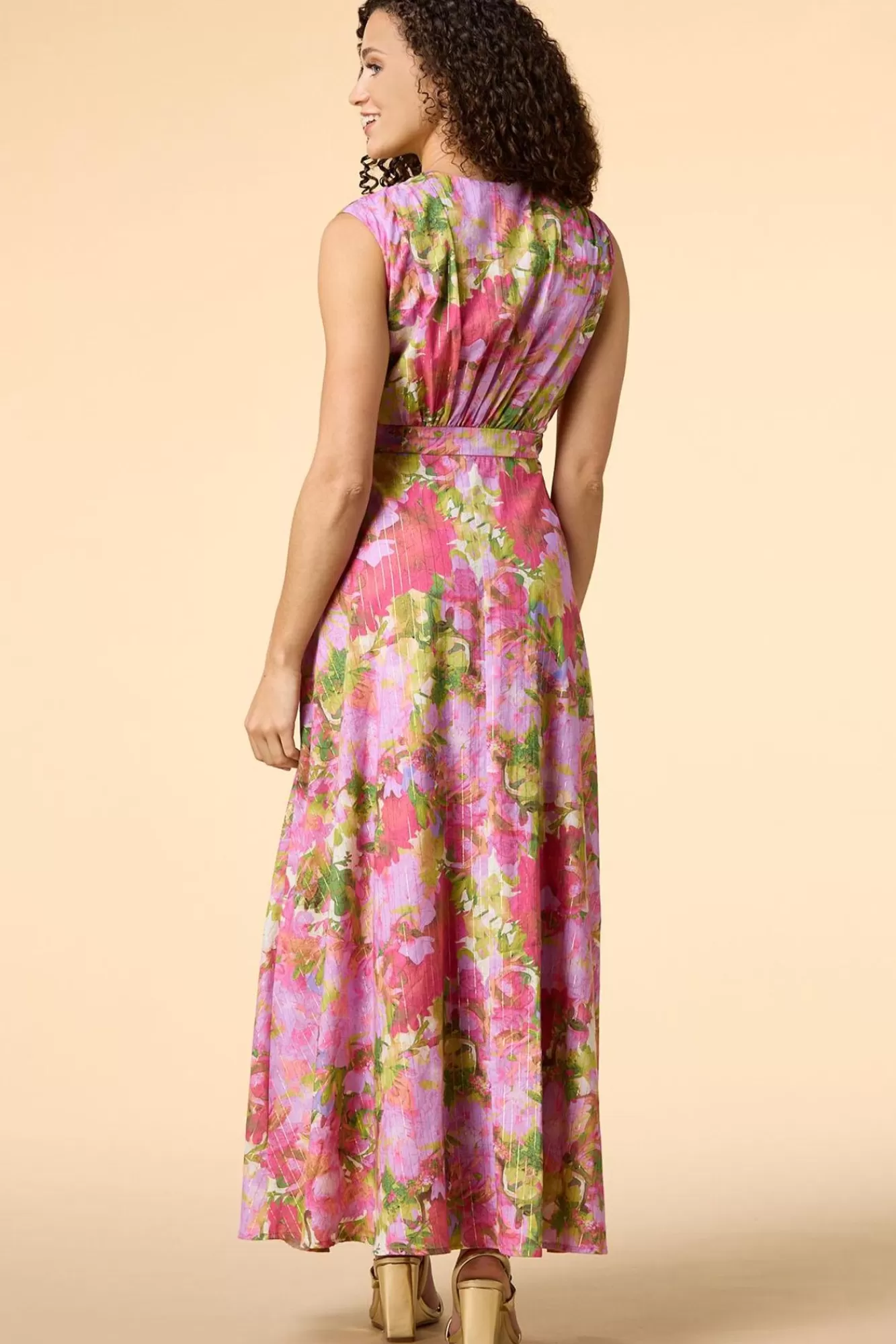 Women Versona Tropical Punch Maxi Dress