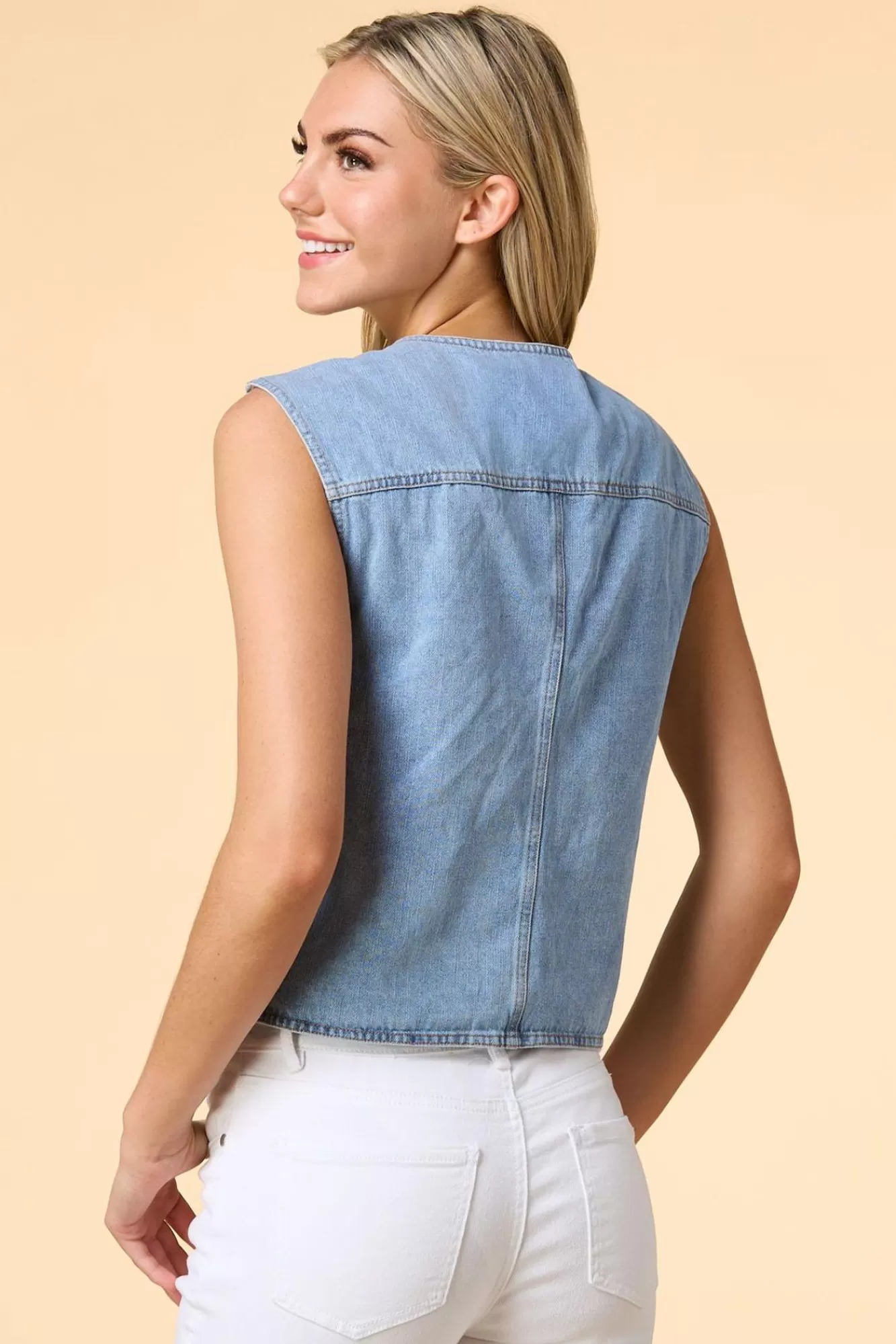 Women Versona Vest Seller Denim Vest