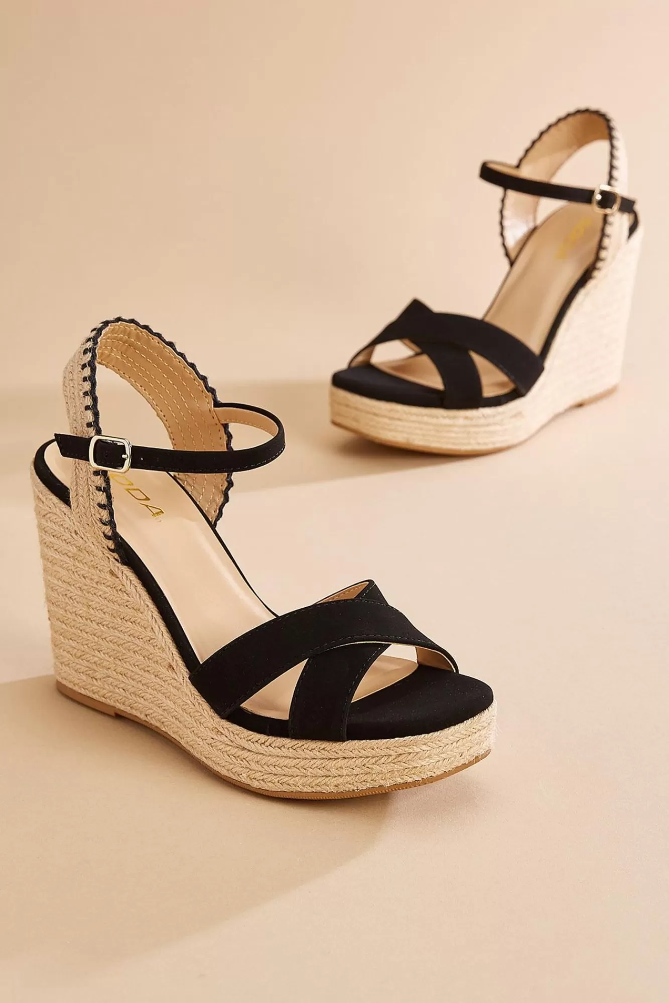 Women Versona Whipstitch Platform Wedge Heels