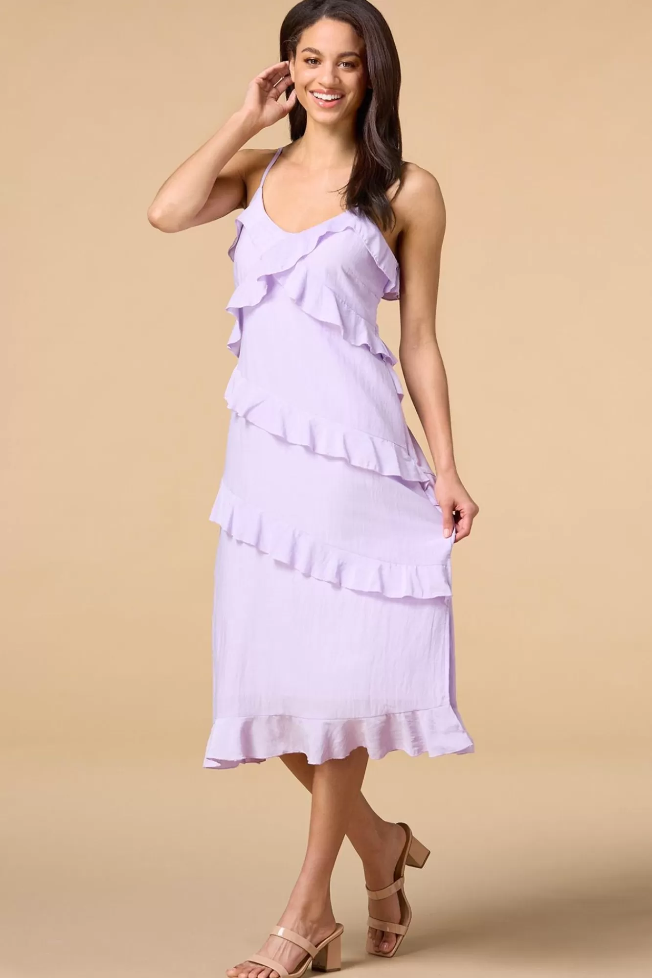 Women Versona Willow Tree Midi Dress