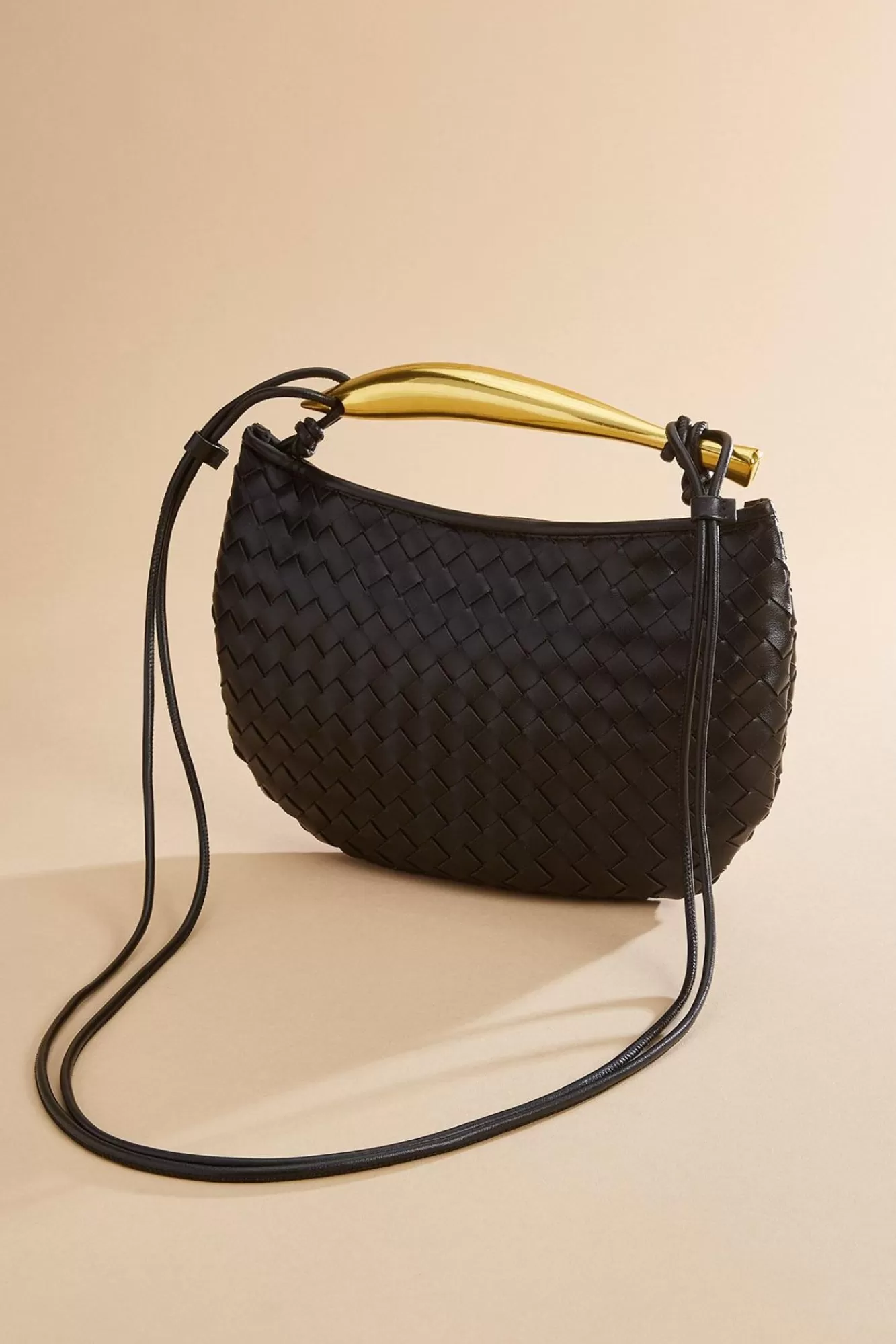 Women Versona Woven Faux Leather Satchel